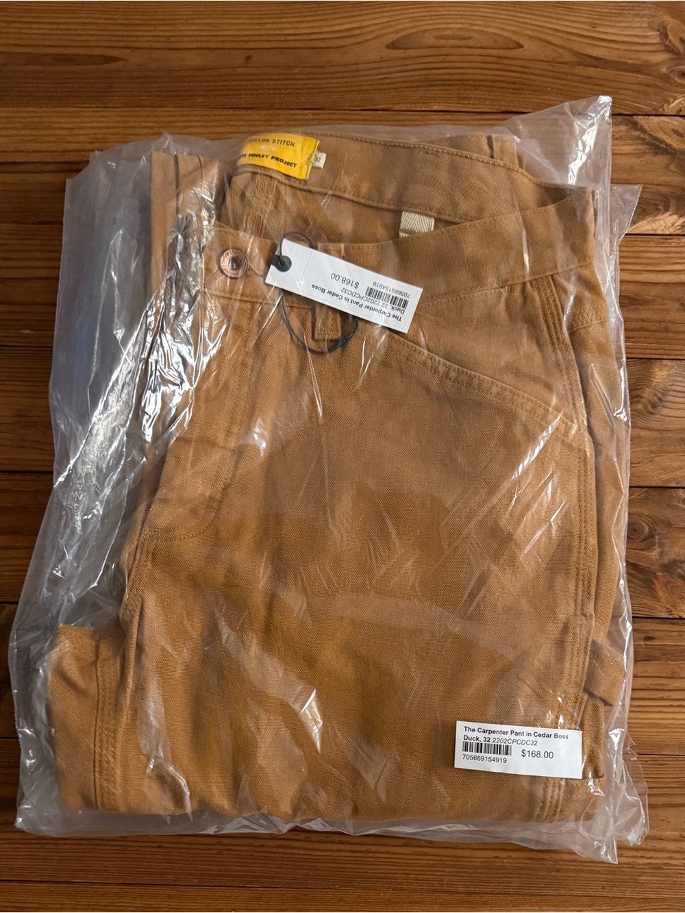 Taylor Stitch x Ron Finley Boss Duck Carpenter Pant 32 NWT - Picture 15 of 15